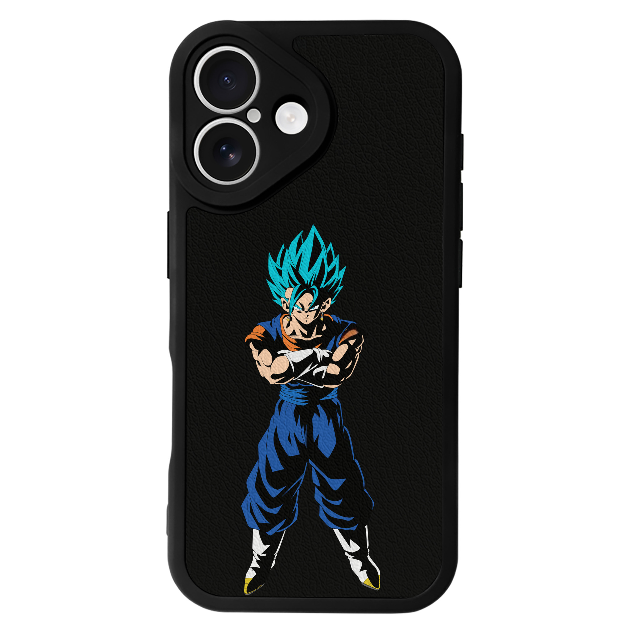 （画像用） ドラゴンボール ベジット DRAGON BALL Vegetto 【iPhone 16シリーズ対応】シリコンスマホケース（レザー調） 材質：シリコン